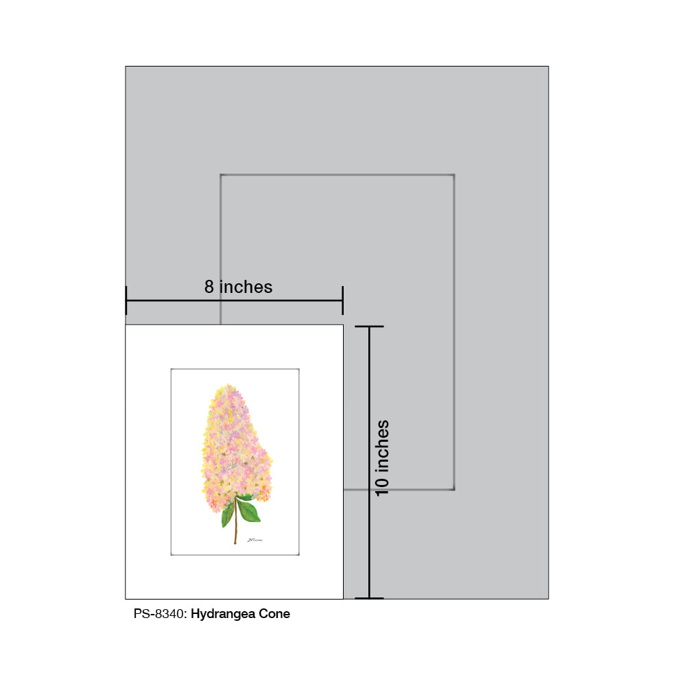 Hydrangea Cone, Print (#8340)