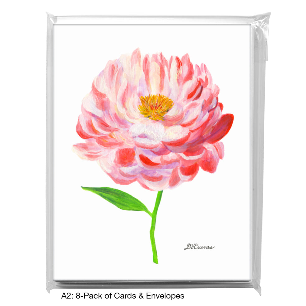 Garden Peony, Greeting Card (8342)