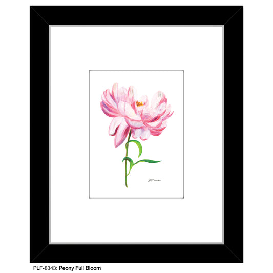 Peony Full Bloom, Print (#8343)