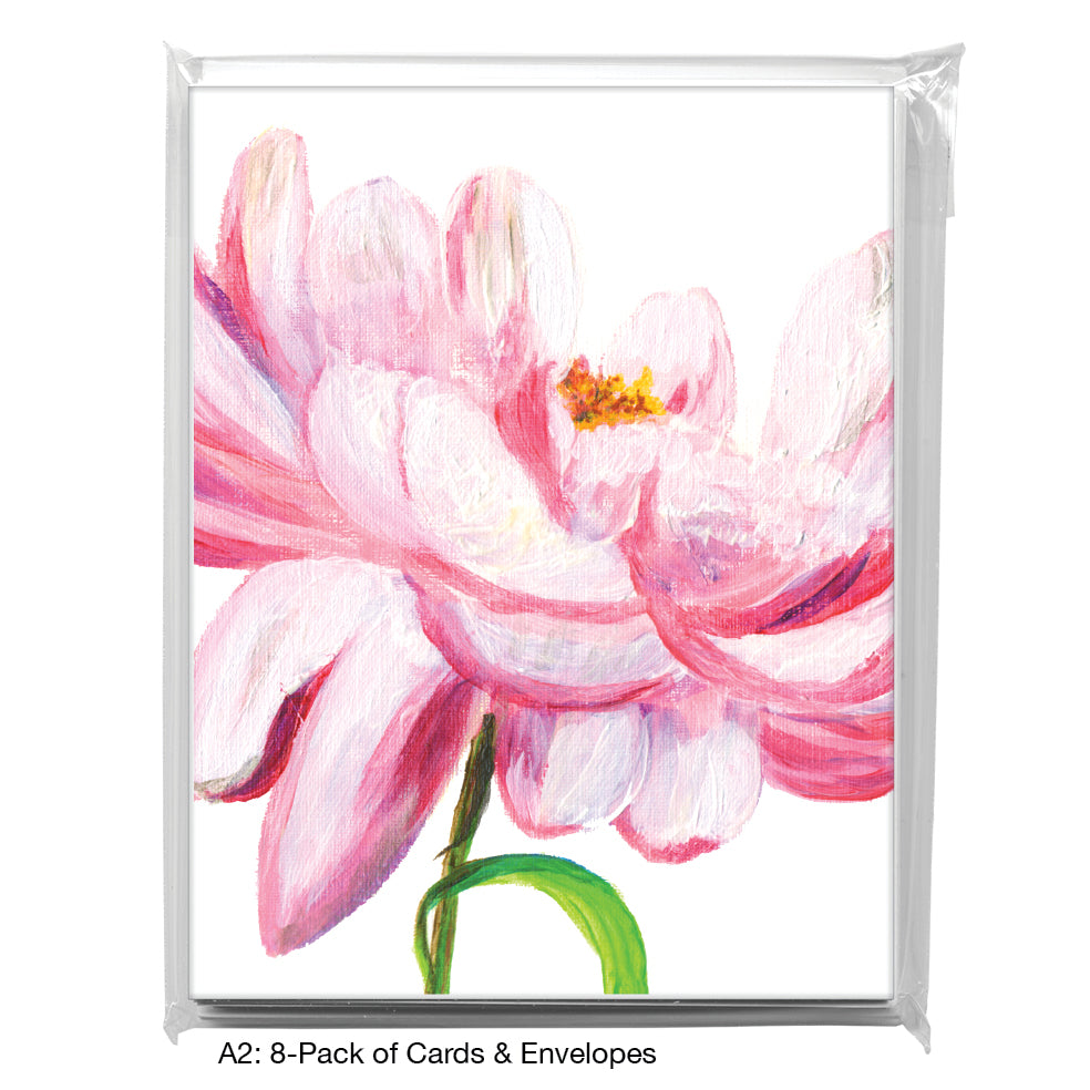 Peony Full Bloom, Greeting Card (8343H)