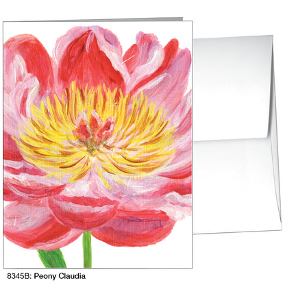 Peony Claudia, Greeting Card (8345B)