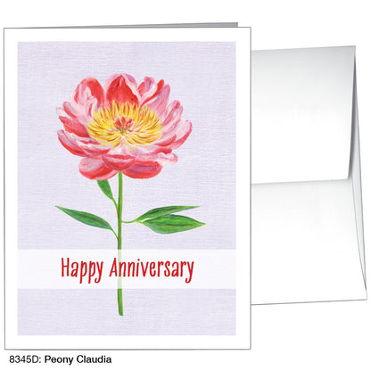 Peony Claudia, Greeting Card (8345D)