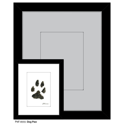 Dog Paw, Print (#8355)