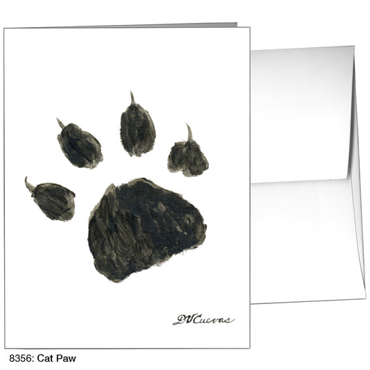 Cat Paw, Greeting Card (8356)