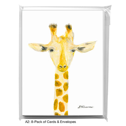 Giraffe Neck, Greeting Card (8358)