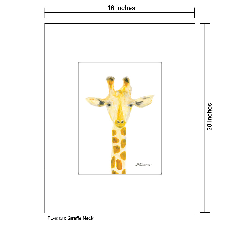 Giraffe Neck, Print (#8358)