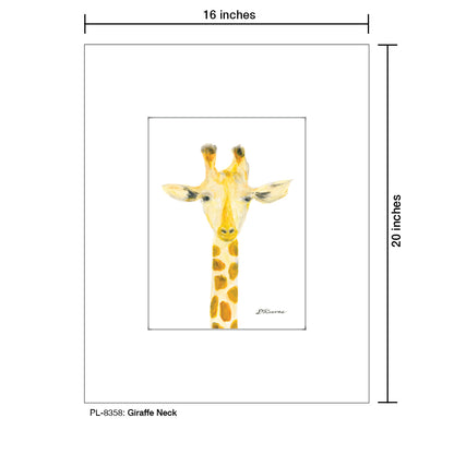 Giraffe Neck, Print (#8358)