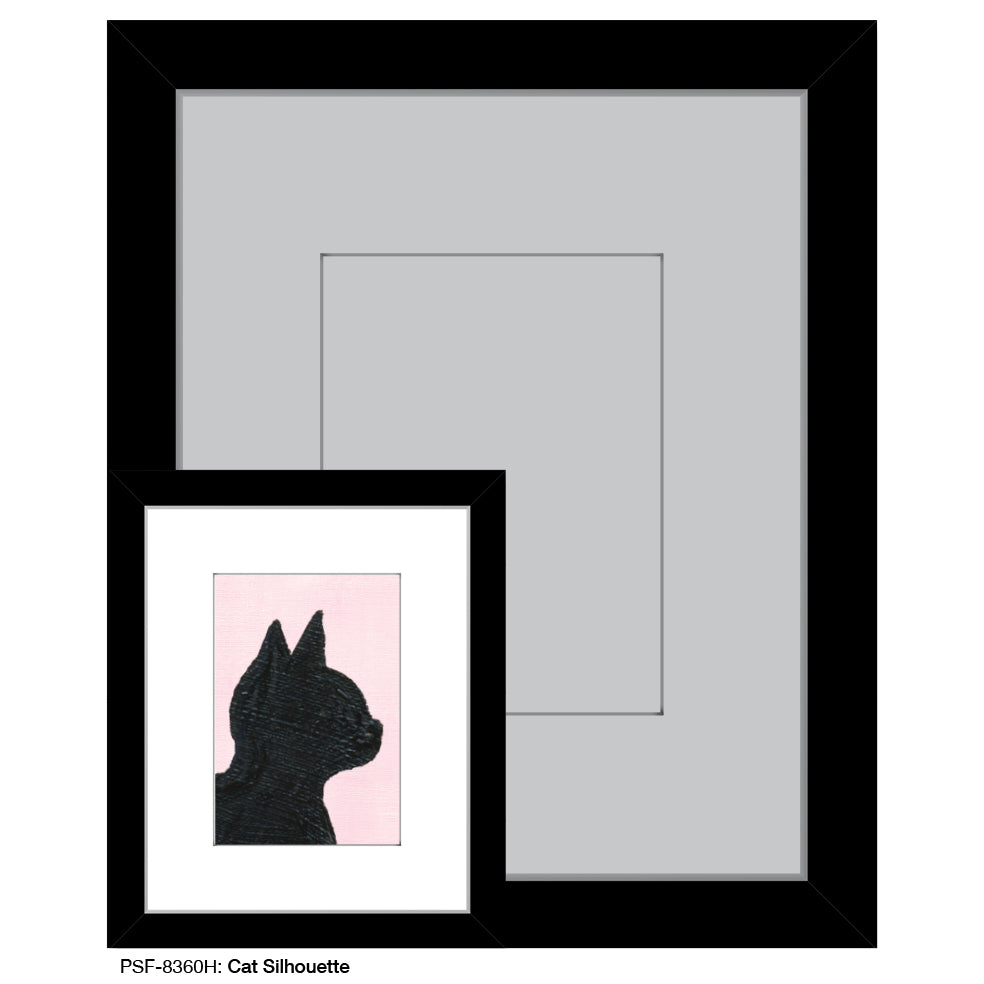 Cat Silhouette, Print (#8360H)