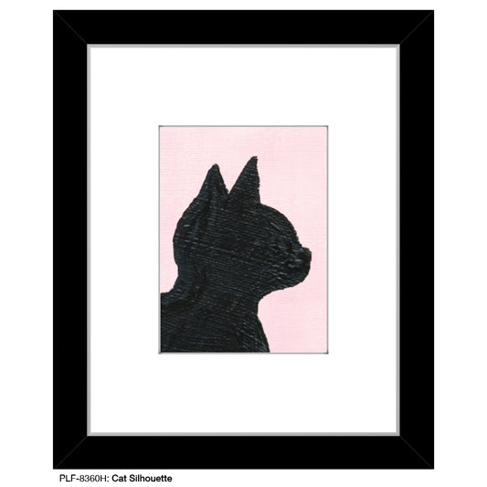 Cat Silhouette, Print (#8360H)