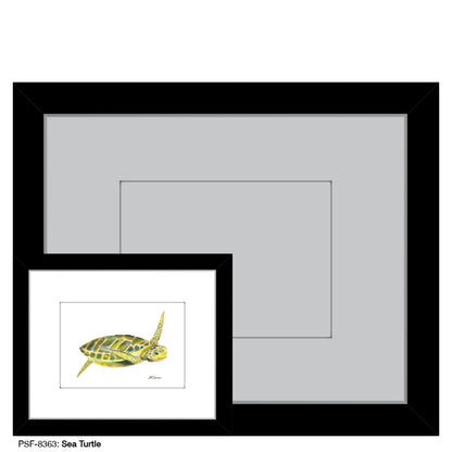 Sea Turtle, Print (#8363)