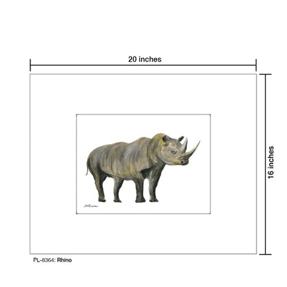 Rhino, Print (#8364)