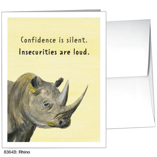 Rhino, Greeting Card (8364B)