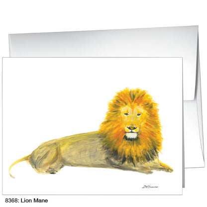 Lion Mane, Greeting Card (8368)