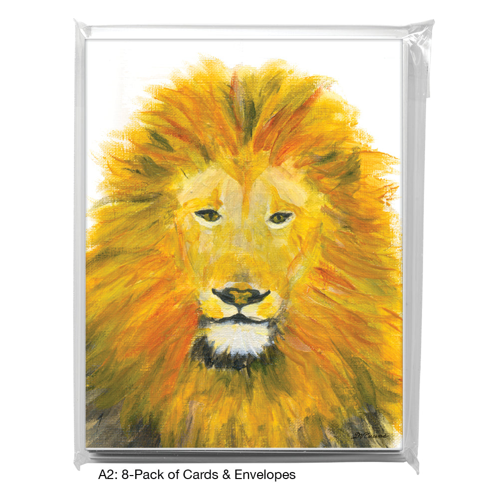 Lion Mane, Greeting Card (8368A)