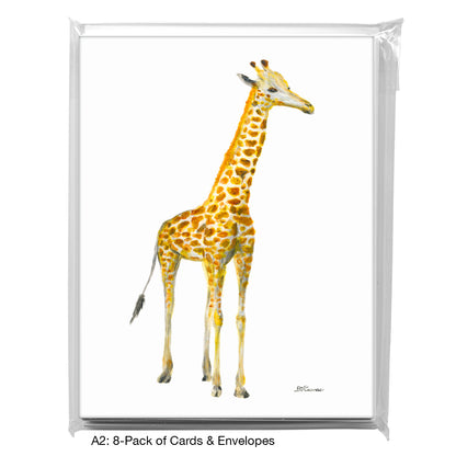 Giraffe, Greeting Card (8369)