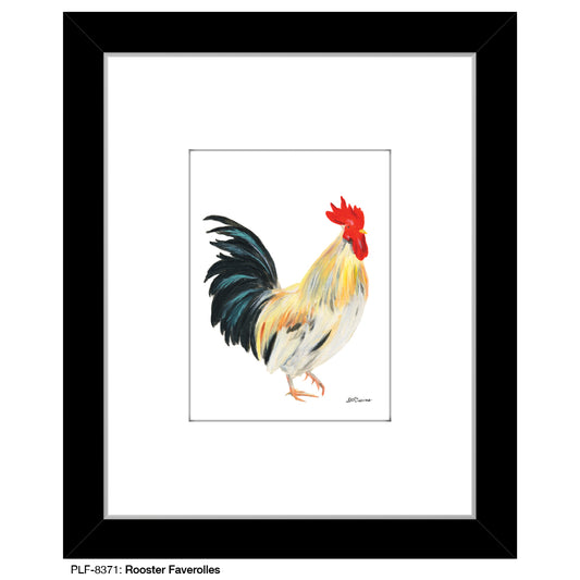 Rooster Faverolles, Print (#8371)