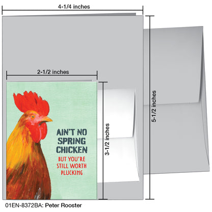 Peter Rooster, Greeting Card (8372BA)