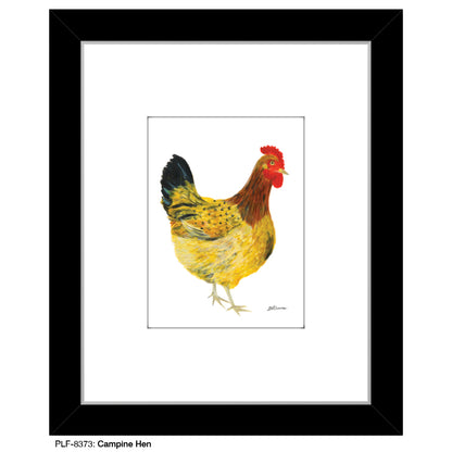 Campine Hen, Print (#8373)