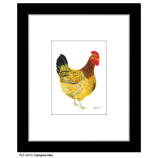 Campine Hen, Print (#8373)