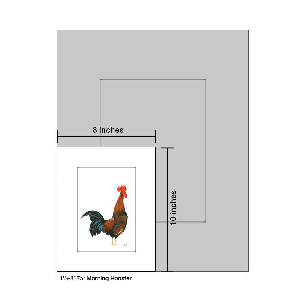 Morning Rooster, Print (#8375)