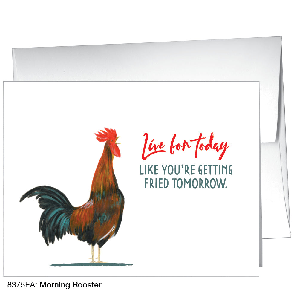 Morning Rooster, Greeting Card (8375EA)