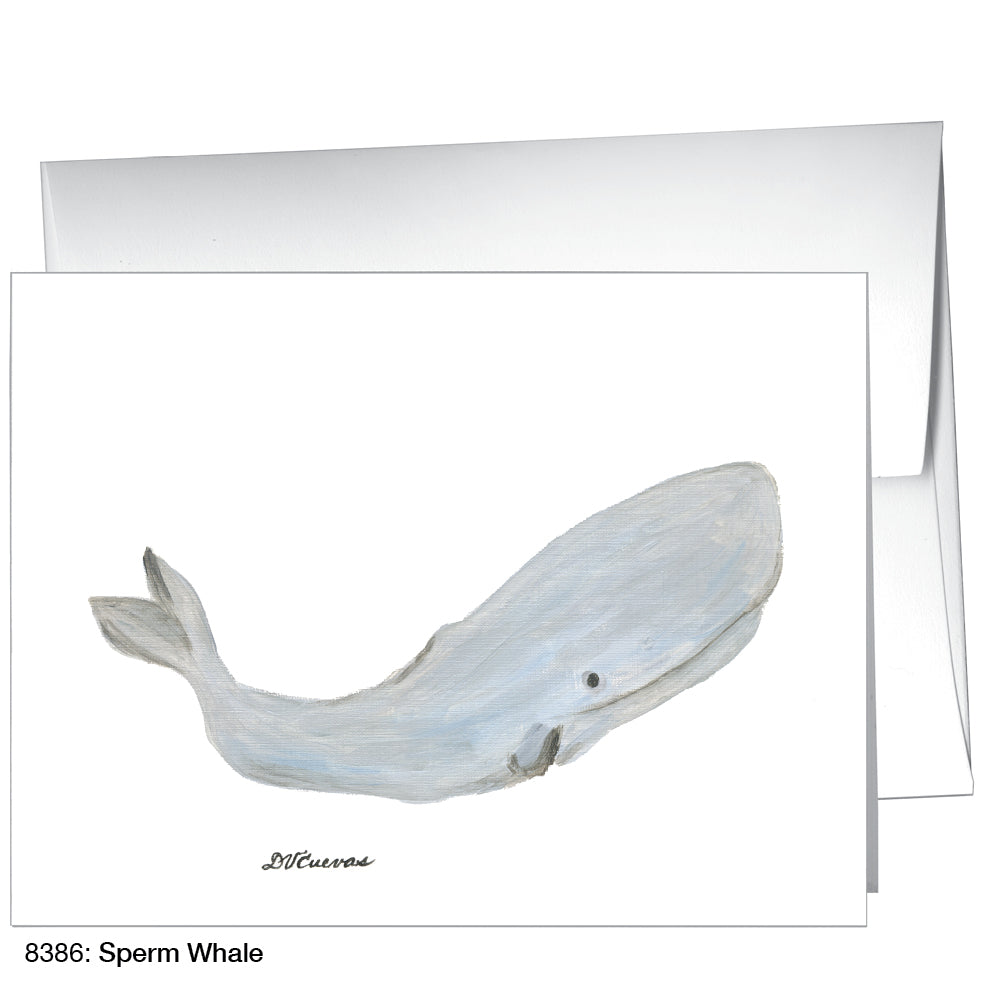 Sperm Whale, Greeting Card (8386)