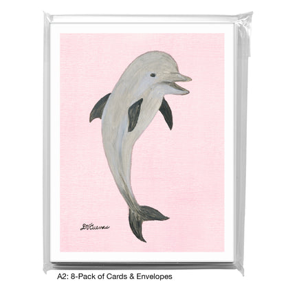 Dolphin Talk, Greeting Card (8387)