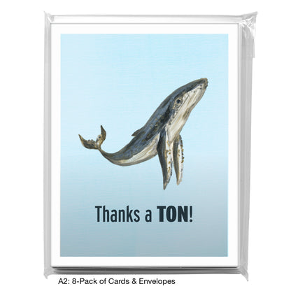 Humpback Whale, Greeting Card (8388A)