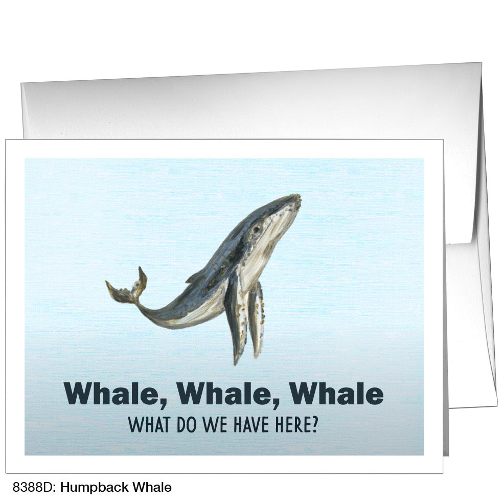 Humpback Whale, Greeting Card (8388D)