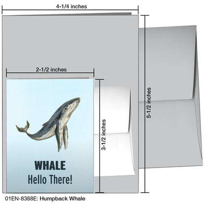 Humpback Whale, Greeting Card (8388E)