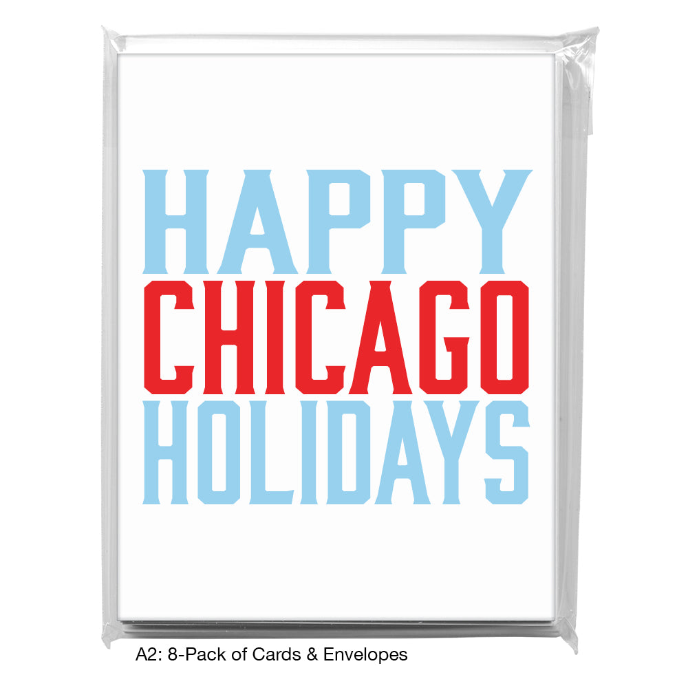 Hello, From Chicago, Greeting Card (8399J)