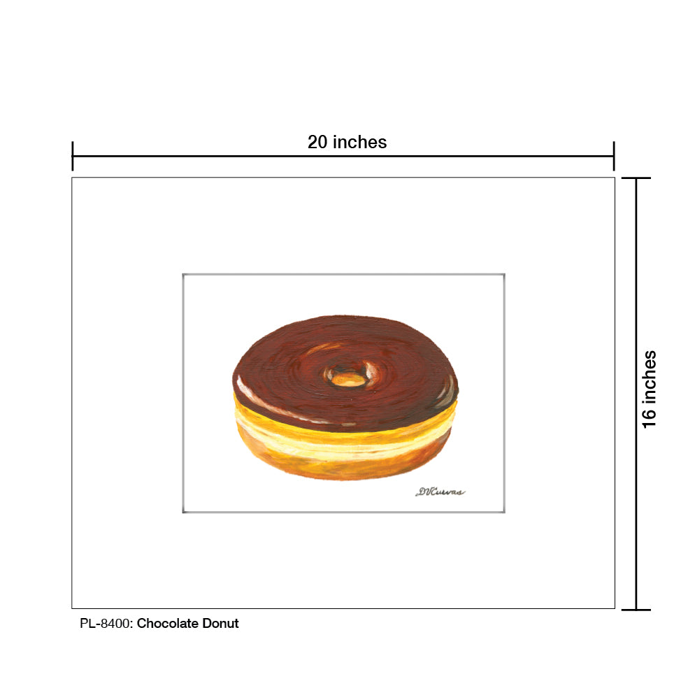 Chocolate Donut, Print (#8400)