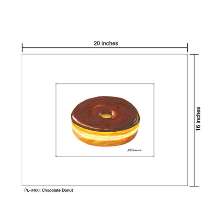 Chocolate Donut, Print (#8400)