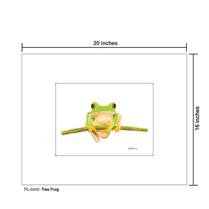 Tree Frog, Print (#8402)