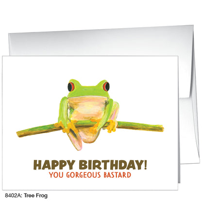 Tree Frog, Greeting Card (8402A)