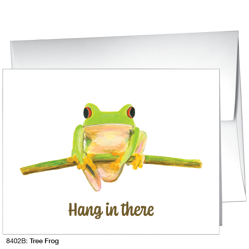 Tree Frog, Greeting Card (8402B)