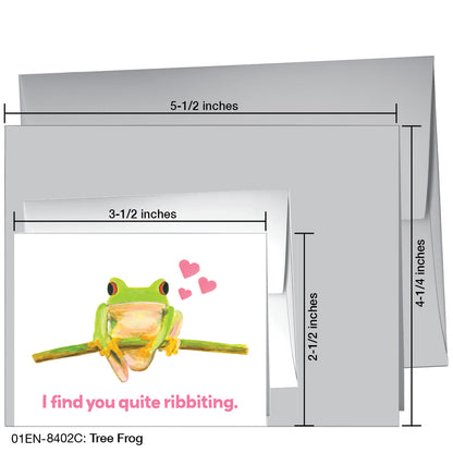 Tree Frog, Greeting Card (8402C)