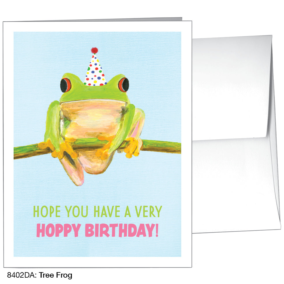 Tree Frog, Greeting Card (8402DA)