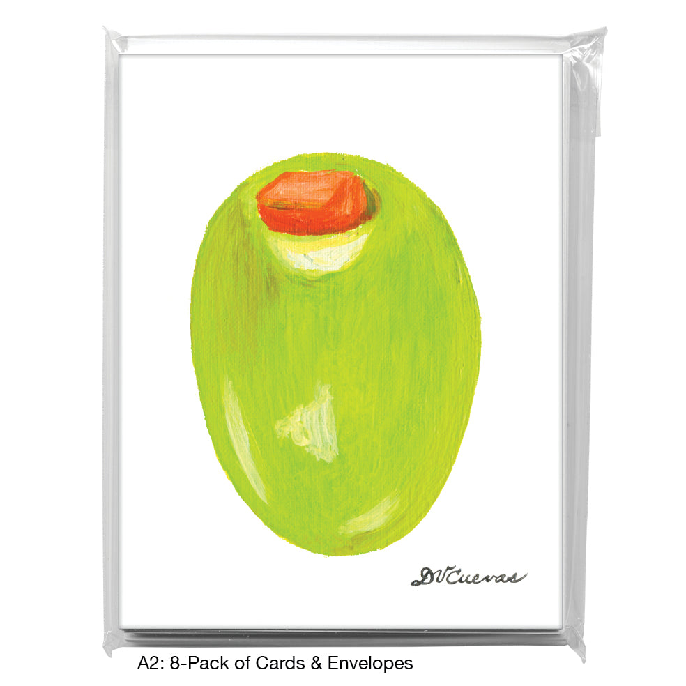 Olive Single, Greeting Card (8404)