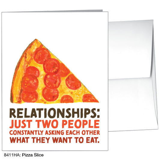 Pizza Slice, Greeting Card (8411HA)