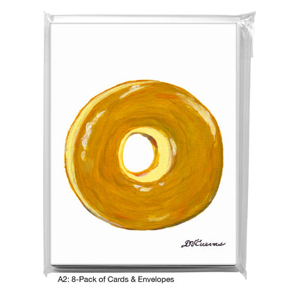 Donut Upright, Greeting Card (8412)