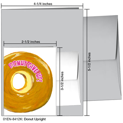 Donut Upright, Greeting Card (8412K)