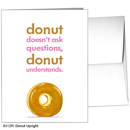 Donut Upright, Greeting Card (8412R)