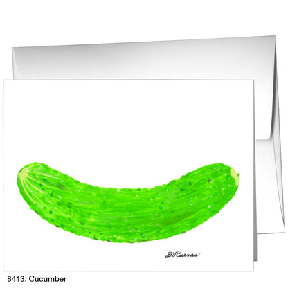 Cucumber, Greeting Card (8413)