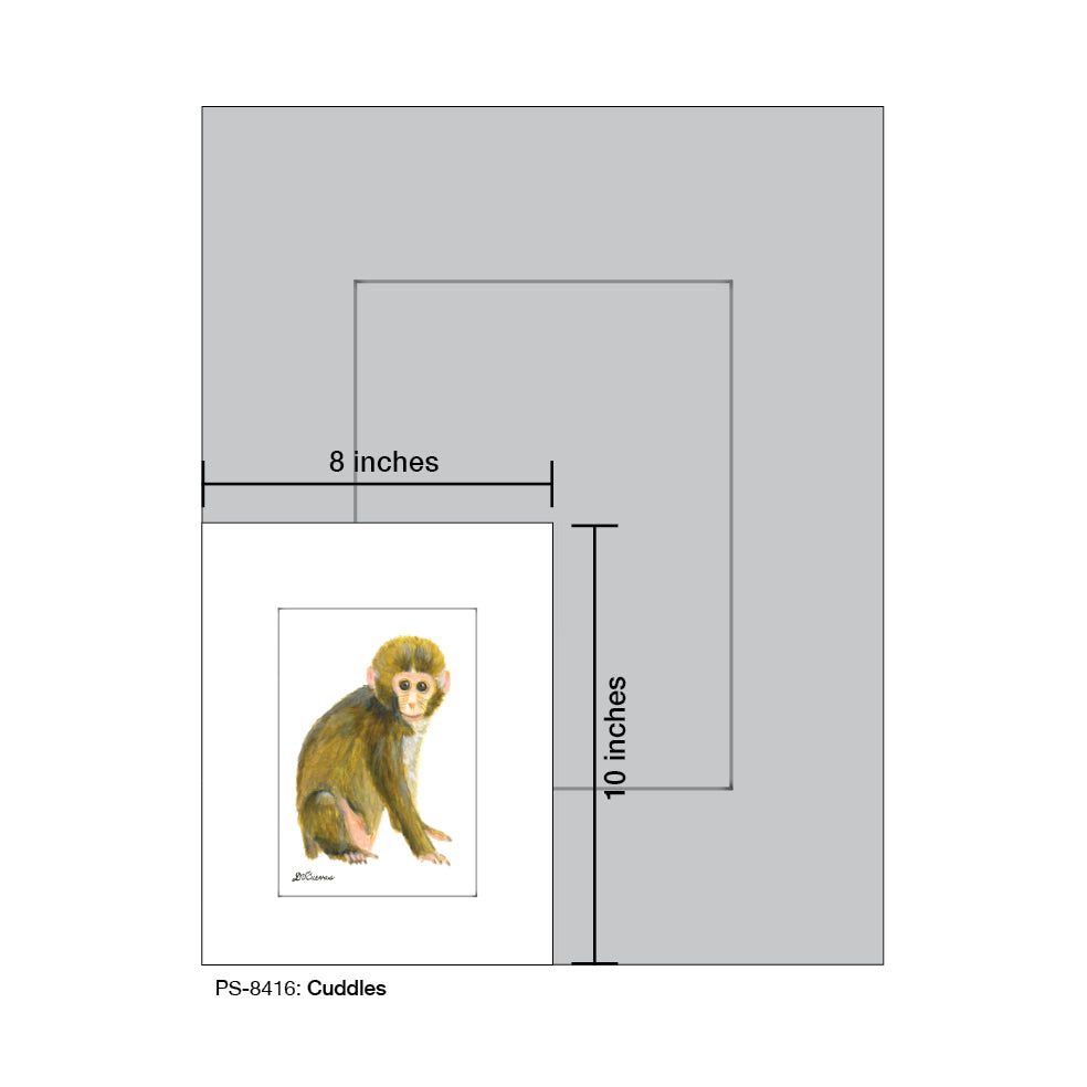 Cuddles Monkey, Print (#8416)