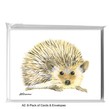 Roundy Hedgehog, Greeting Card (8417)