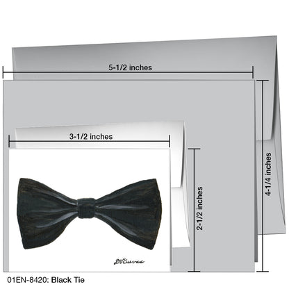 Black Tie, Greeting Card (8420)