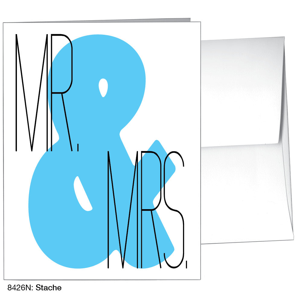 Stache, Greeting Card (8426N)