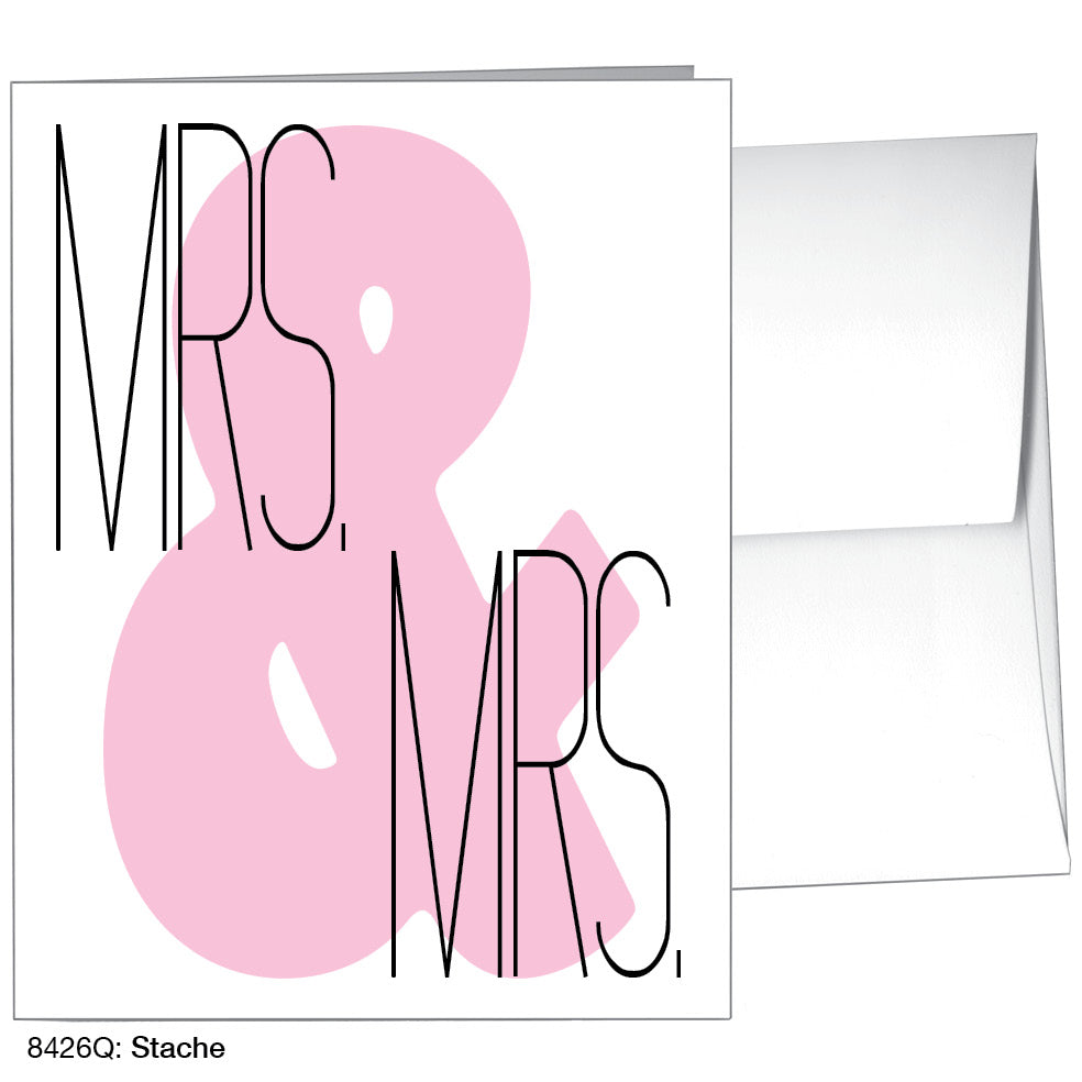 Stache, Greeting Card (8426Q)