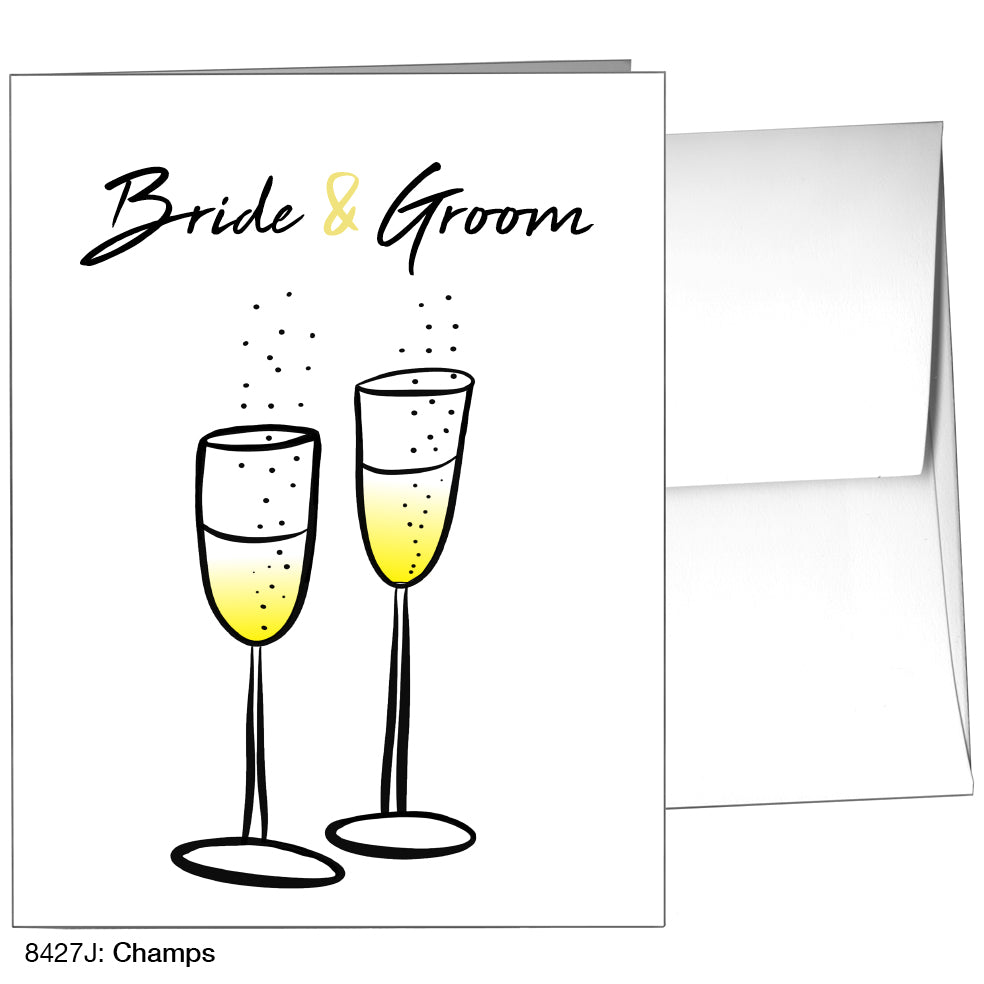 Champs, Greeting Card (8427J)